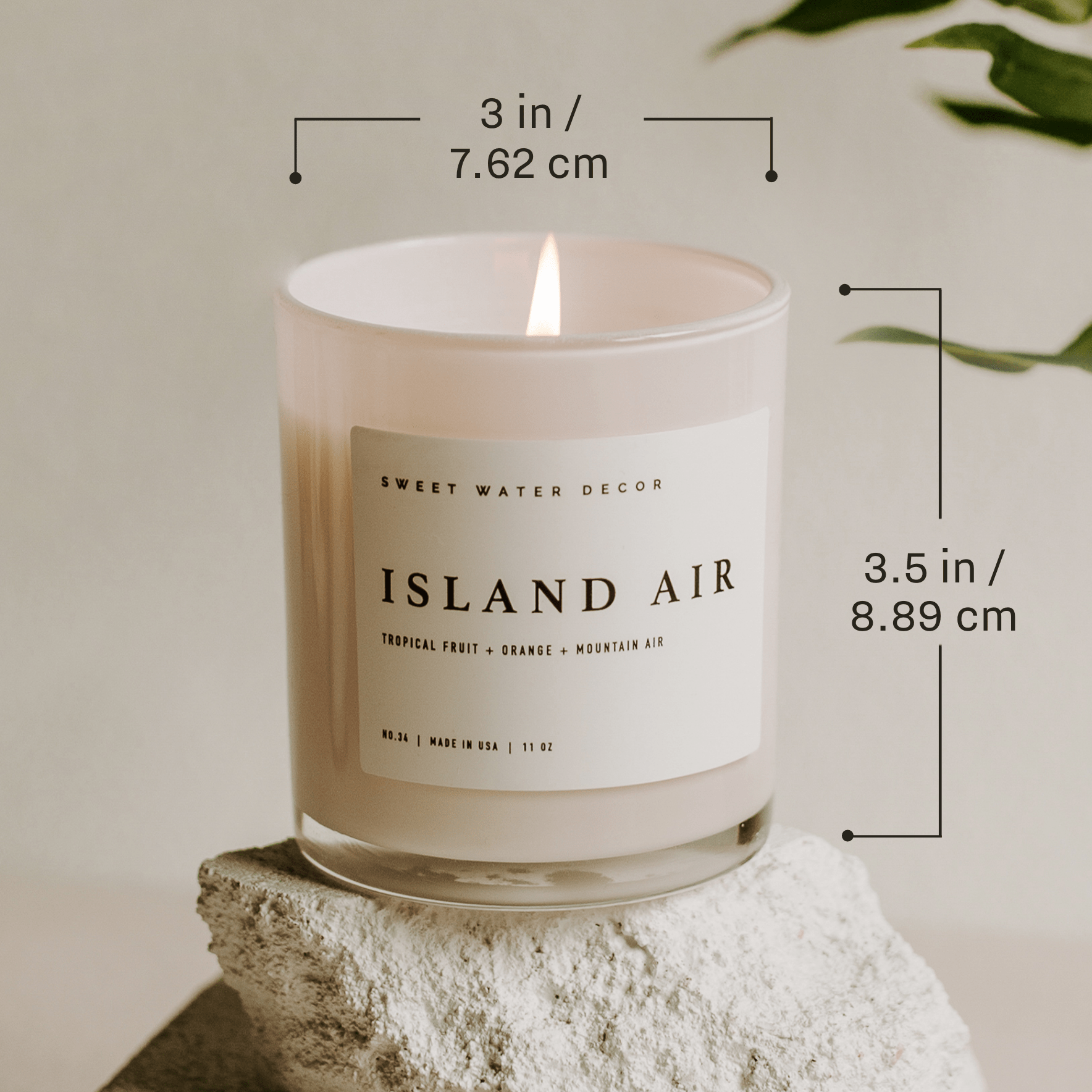 Coastal Lemon 11 oz Soy Candle - HER Home Design Boutique